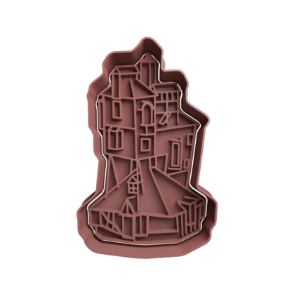 The Burrow Weasley’s Home Cookie Cutter STL