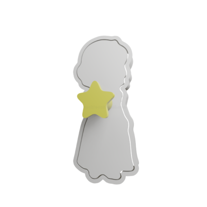 Snow White Cookie Cutter STL