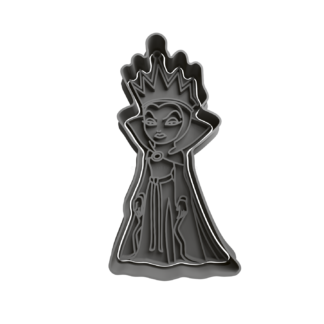 Grimhilde Evil Queen Cookie Cutter STL