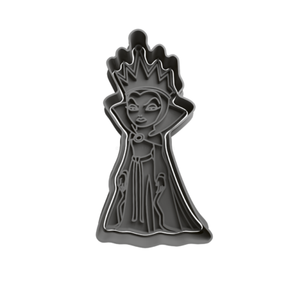 Grimhilde Evil Queen Cookie Cutter STL