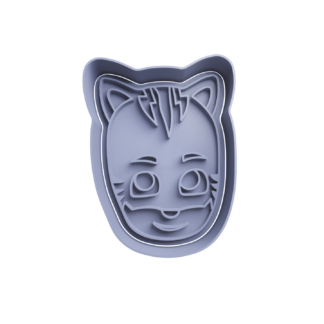 Cat Boy Connor Head Cookie Cutter STL