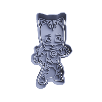 Cat Boy Connor Cookie Cutter STL