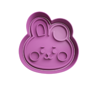 Cooky BT21 Baby Head Cookie Cutter STL