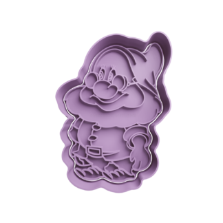 Dwarfs Doc Cookie Cutter STL