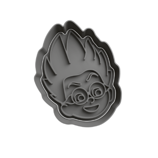 Romeo Head Cookie Cutter STL