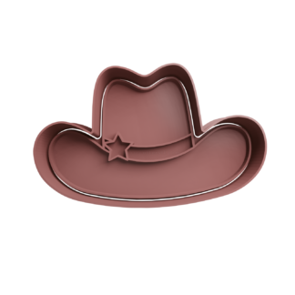 Cowboy Hat Cookie Cutter STL