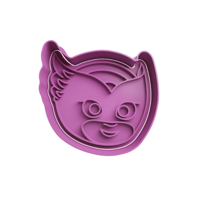 Owlette Amaya Head Cookie Cutter STL