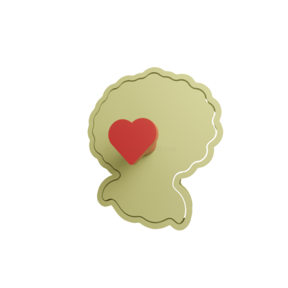 Sunflower Cookie Cutter STL 4