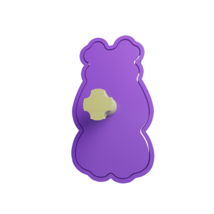 Capybara with Hearts Cookie Cutter STL