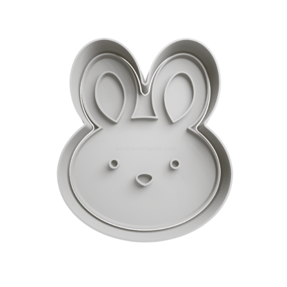 Bunny Head Cookie Cutter STL 8