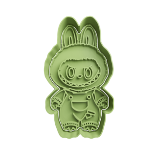 Labubu Farmer Cookie Cutter STL