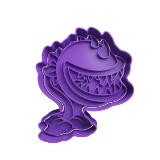 Chomper Cookie Cutter STL