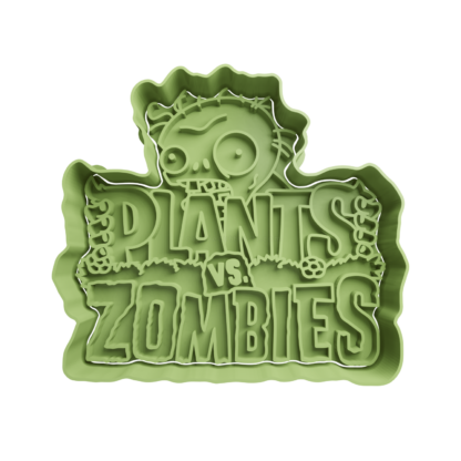 Plants vs Zombies Cookie Cutter STL