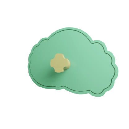 Sleeping Angel Cookie Cutter STL