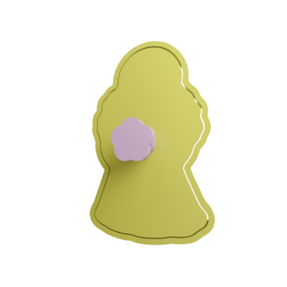 Angel with Wheat Cookie Cutter STL