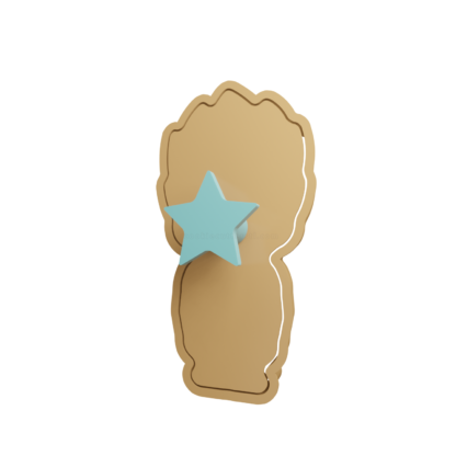 Gohan Chibi Cookie Cutter STL