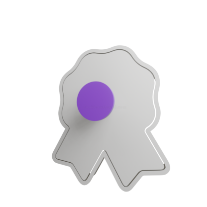 Cockade Cookie Cutter STL 3