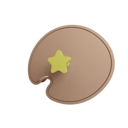 Paint Palette Cookie Cutter STL 5