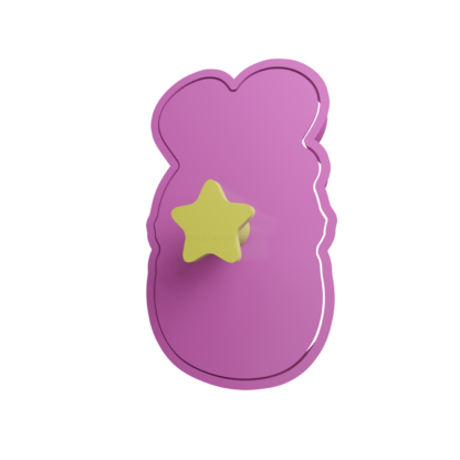 Bunny in Egg Cookie Cutter STL 6