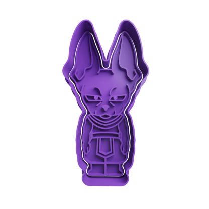 Bills Beerus Chibi Cookie Cutter STL