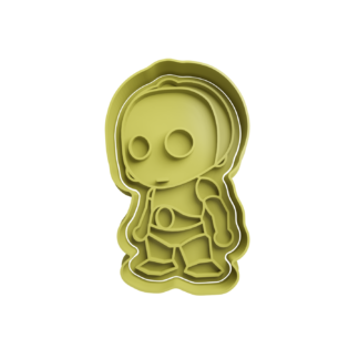 C-3po Cute Cookie Cutter STL