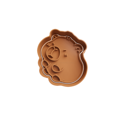Baby Capybara Cookie Cutter STL 8