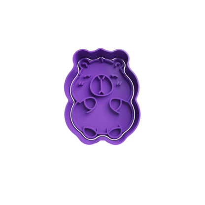 Baby Capybara Cookie Cutter STL 7