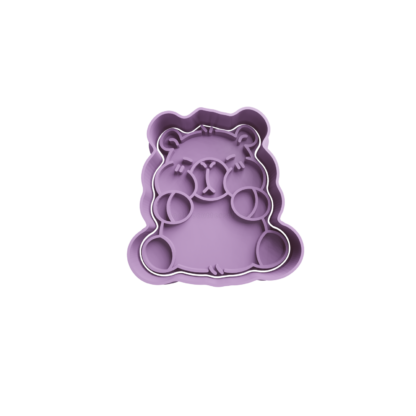 Baby Capybara Cookie Cutter STL 6