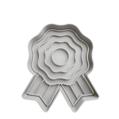 Cockade Cookie Cutter STL 3