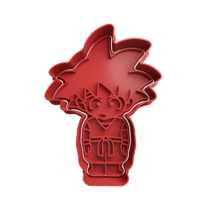 Goku Chibi Cookie Cutter STL