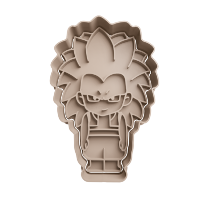 Gotenks SS3 Chibi Cookie Cutter STL