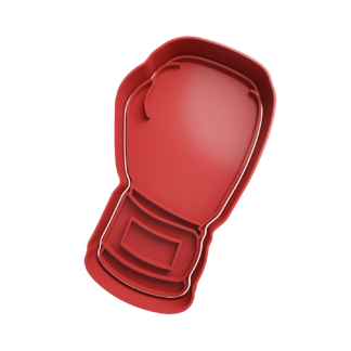 Boxing Glove Cookie Cutter STL 2