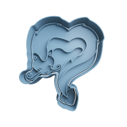 Haku Dragon Cute Cookie Cutter STL