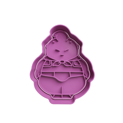 Majin Buu Cookie Cutter STL (Cookie Cutter STL Free)