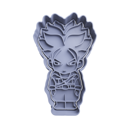 Trunks Chibi Cookie Cutter STL