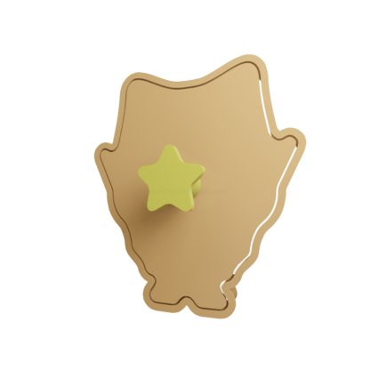 Ahsoka Cute Cookie Cutter STL (Cookie Cutter STL Free)