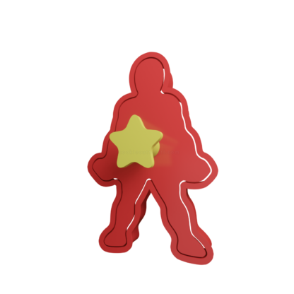 Spiderman Cookie Cutter STL 3