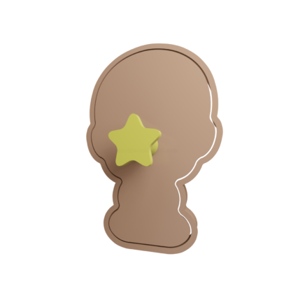 Gambar Buddhis Cookie Cutter STL