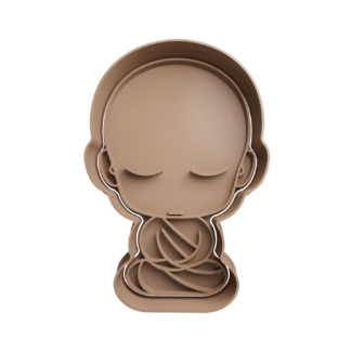Gambar Buddhis Cookie Cutter STL