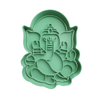 Ganesha Cookie Cutter STL
