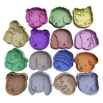 Set Bobbie Goods Cookie Cutter STL