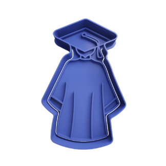 Graduated Boy Cookie Cutter STL 3