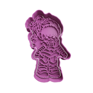 Rainbow Brite Cookie Cutter STL