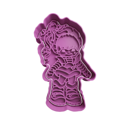 Rainbow Brite Cookie Cutter STL