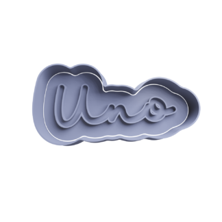 Uno Cookie Cutter STL