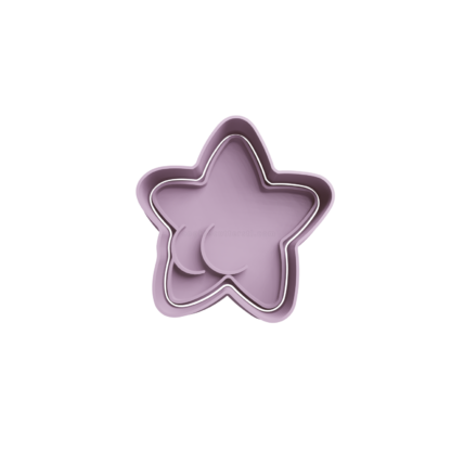 Thicc Starfish with Big Butt Mini Cookie Cutter STL 5