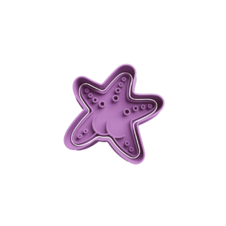 Thicc Starfish with Big Butt Mini Cookie Cutter STL