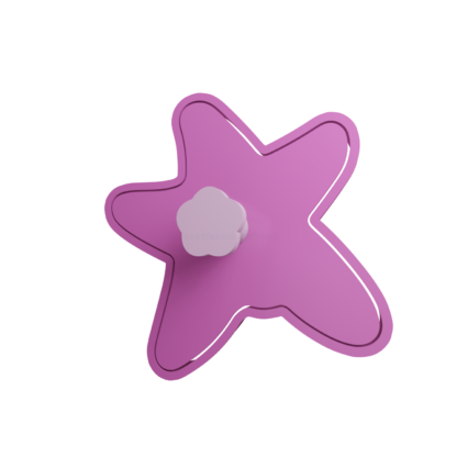 Thicc Starfish with Big Butt Cookie Cutter STL