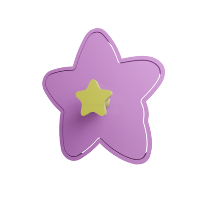 Thicc Starfish with Big Butt Cookie Cutter STL 5