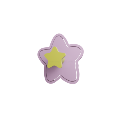 Thicc Starfish with Big Butt Mini Cookie Cutter STL 5